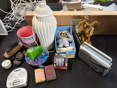 A Collection of Domestic Electronics, Games, and Household Collectibles