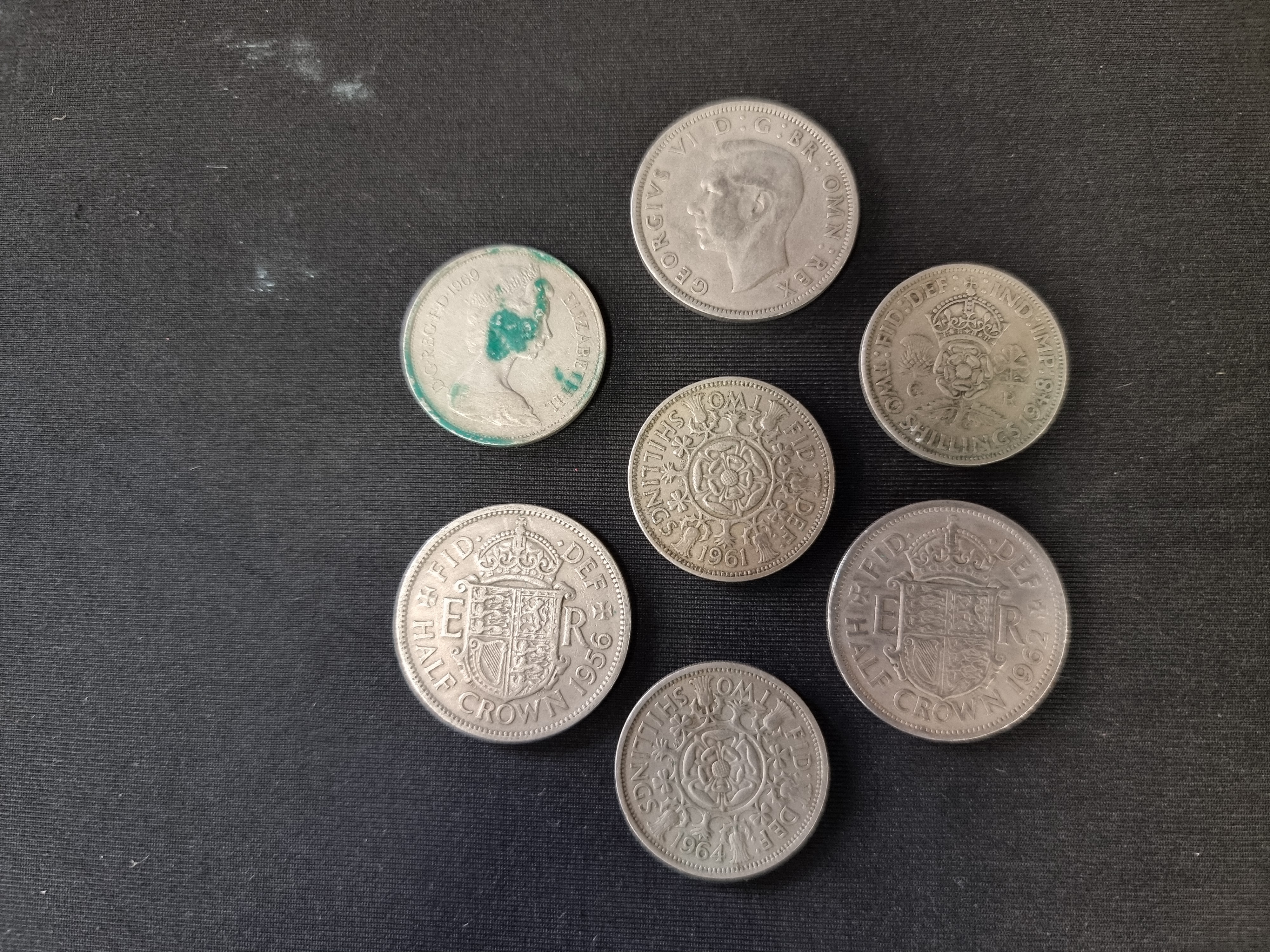A Collection of UK Cupro-Nickel Pre-Decimal and Decimal Coins