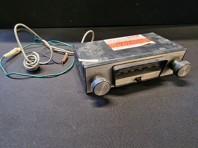 A Pye Popular Model 2050 Indian Manufactured Car Radio