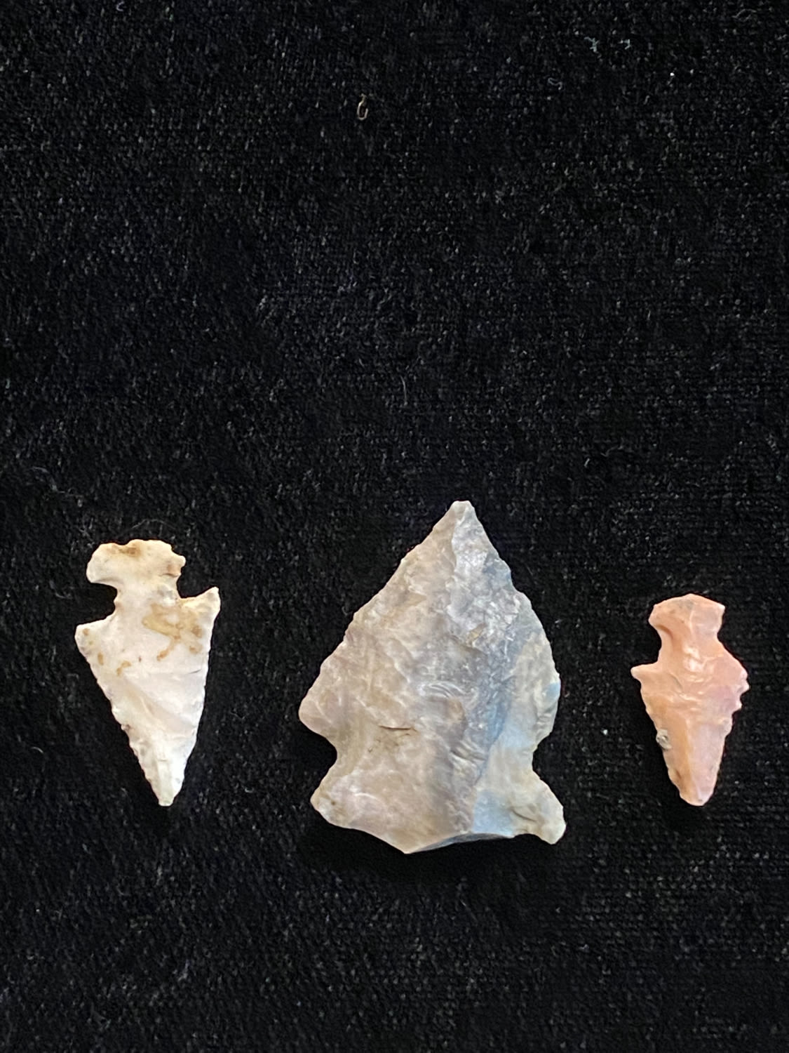 Lot 747 Quality Grouping of Missouri Bird Points. Nice Native