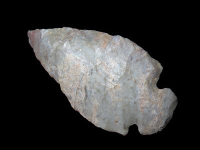 2 3/8" Indiana Green Dovetail Found in Indiana EX Randall May