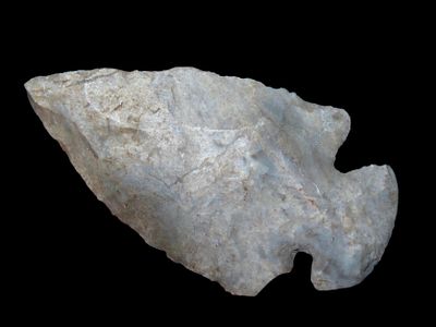 2 1/4" Dovetail made of Indiana Green, Indiana EX Randall May