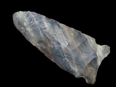 2 7/8" Hemphill made of Missouri Mozarkite, Central Missouri EX Randall May