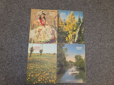 Arizona Highways-October 1947, November 1947, February 1945, April 1959