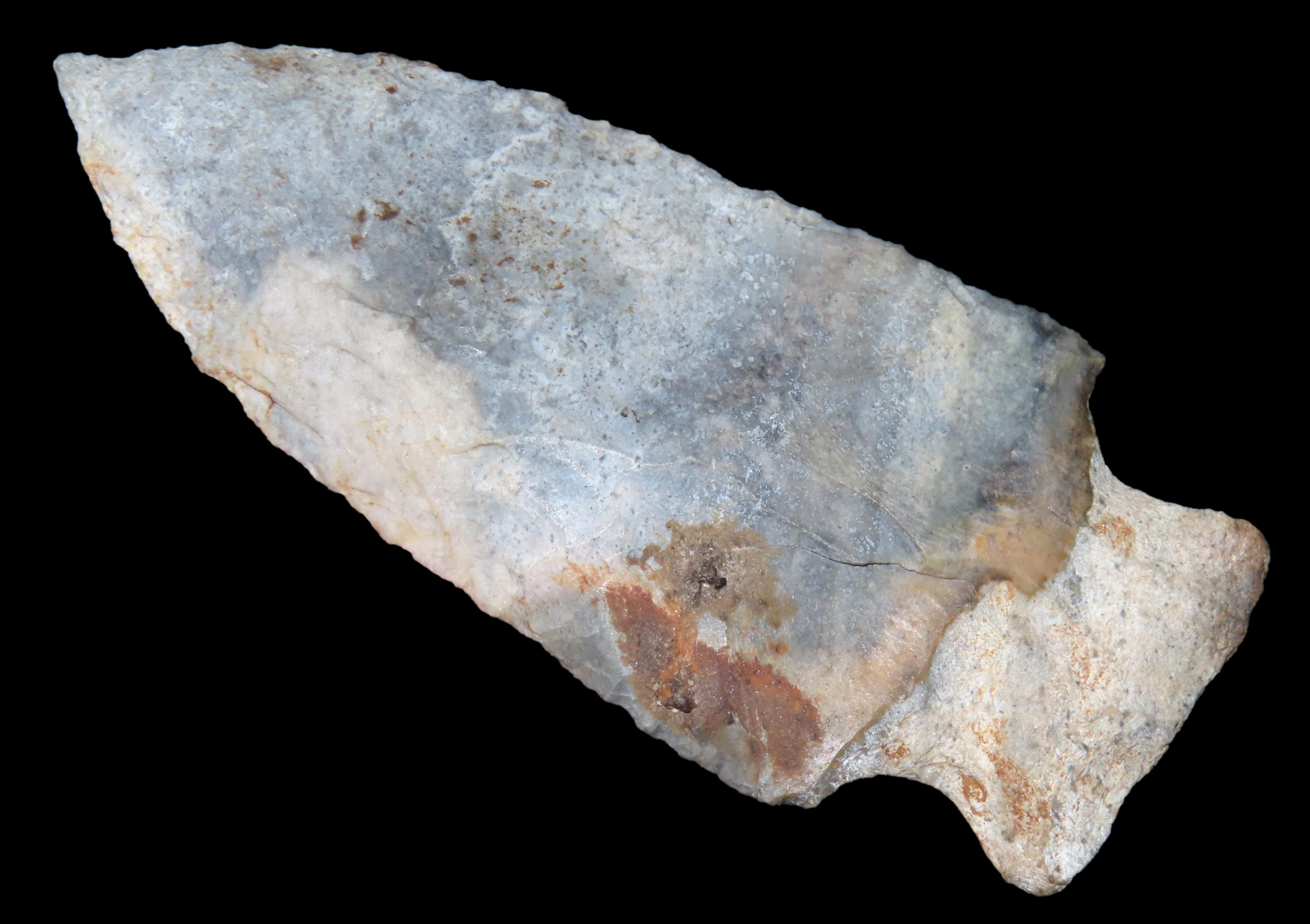 Lot 114 3 1/8" Amazing Color Etley, Motley COA, found in Boone Co