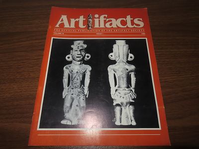 "Artifacts" Official Publication of: The Artifact Society Volume 16 Issue No.1, 1986