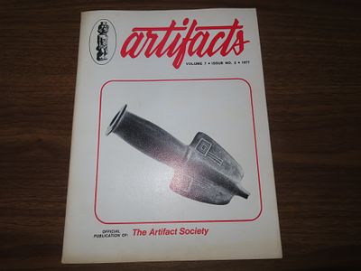 "Artifacts" Official Publication of: The Artifact Society Volume 7 Issue No.2, 1977