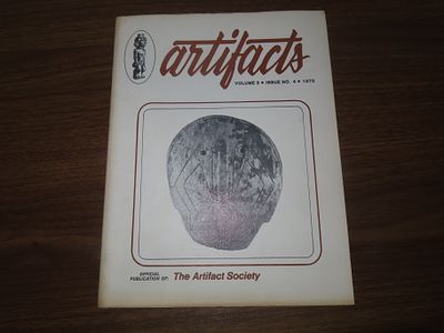 "Artifacts" Official Publication of: The Artifact Society Volume 8 Issue No.4, 1978