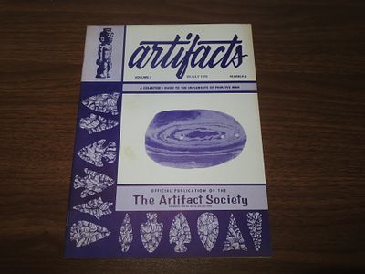 "Artifacts" Official Publication of: The Artifact Society Volume 2 Issue No.3, 1972