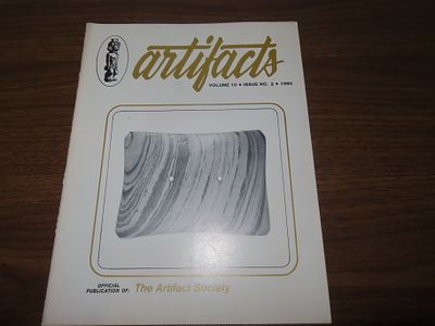 "Artifacts" Official Publication of: The Artifact Society Volume 10 Issue No.2, 1980