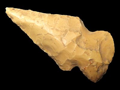 1 13/16" point from Butler County, Missouri.Auctioning as Authentic & Unaltered