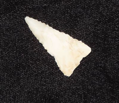 1 1/8" Madison Triangle from Illinois.Auctioning as Authentic & Unaltered