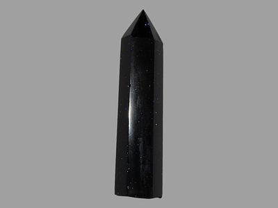 3 1/4" Blue Sand Tower.Auctioning as Authentic & Unaltered