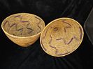 Agaske / Ibeseke Basket from the Tutsi Tribe of Rwanda Central Africa, 2 pieces, Lid and Base Image - 3