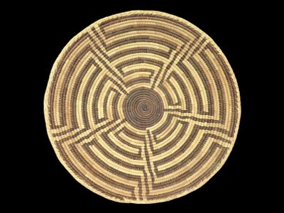 15" Diameter Basket, Nicely Designed, Africa