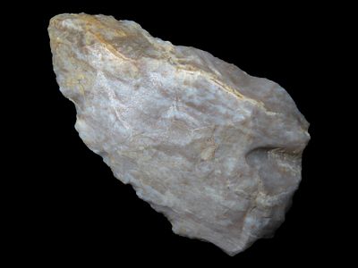 3 5/8" Uniface Paleo Knife, Coshocton Co., Ohio 1992
