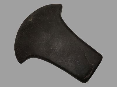 5 7/8" Ceremony Pre-Columbian Axe, South America
