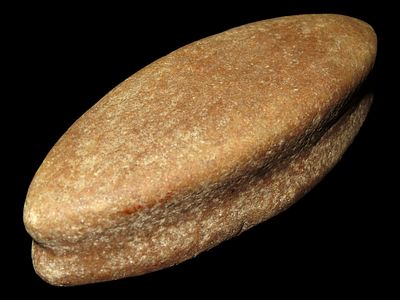 4" Tuluskivi- A Rare Finnish or Estonian "Revenue Stone" or "Profit Stone", Quartz material