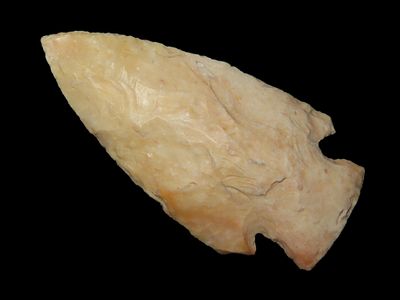 Kirk Corner Notched - 3” L x 1 ½” W, Pike County. Illinois