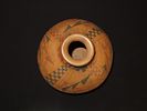 Solid Hopi-Tewa Pottery Jar Likely crafted by Rachel Sahmie Nampeyo. Approx 7 1/2" Diameter. Sol Image - 4