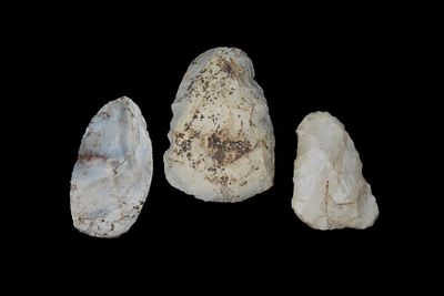 Group of 3 Blades, found by Adam Sisler & Family in Keokuk Co., Iowa