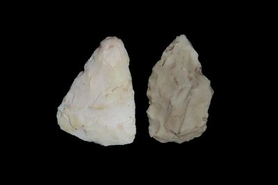 Set of 2 Blades, found by Adam Sisler & Family in Keokuk Co., Iowa