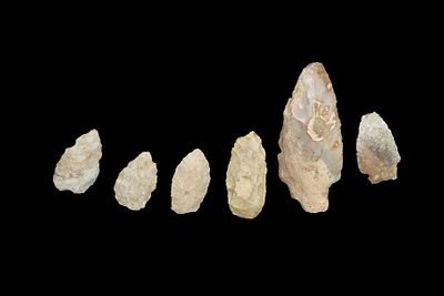 Group of Common/Field Grade Pts., found by Adam Sisler & Family in Keokuk Co., Iowa