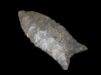 1.15/16" Beaver Lake Restored Tip, Tennessee Reviewed and Approved Authentic by Jerry Dickey.