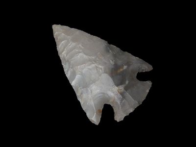 1 5/8" Two-Toned Grey Marcos, Texas, EX Dave Harvey (1995), EX Roy Pohler, EX Jim Lee 