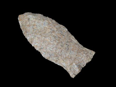 2 1/8" Hoardsburg Chert, Beaver Lake, Barron Co., KY, EX Bill Pettit Collection, Reviewed and 