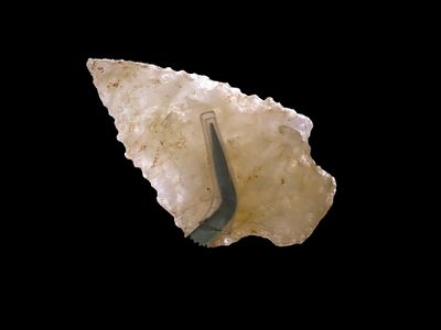 2 1/4" Crystal Quartz Savannah River, Serrated, Central North Carolina, EX Bill Pettit 