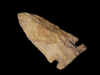 3 1/8" Superior Material Side Notch, Auglaize Co., Ohio, EX Gary Mumaw (1995), EX Jim Lee 