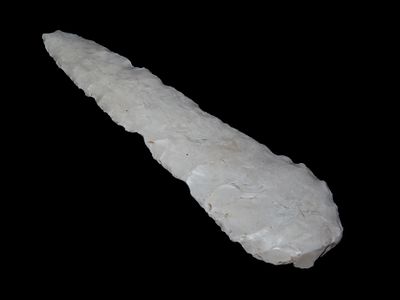 5 1/2" Cobbs Blade Found by Geoff Sandt in St. Louis Co. Missouri, Known as the Rockhunter on 