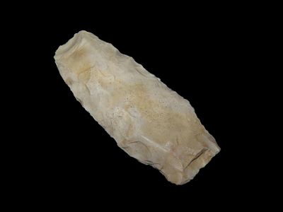 2 1/2" Stemmed Point Found by Geoff Sandt in St. Louis Co. Missouri, Known as the Rockhunter on 