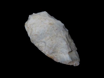 2 13/16" Archaic Blade Found by Geoff Sandt in St. Louis Co. Missouri, Known as the Rockhunter 