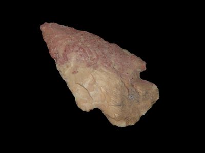 2 9/16" Kampsville Found by Geoff Sandt in St. Louis Co. Missouri, Known as the Rockhunter on 