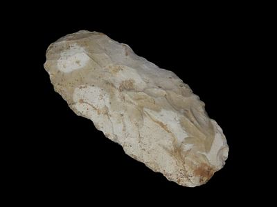 5 3/4" Archaic Blade Found by Geoff Sandt in St. Louis Co. Missouri, Known as the Rockhunter on 