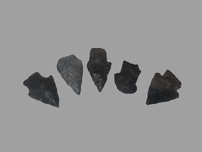 Grouping of 5 Arrowheads
