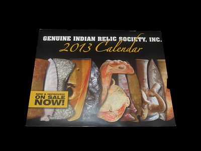 2013 Special Edition Genuine Indian Relic Society Calendar