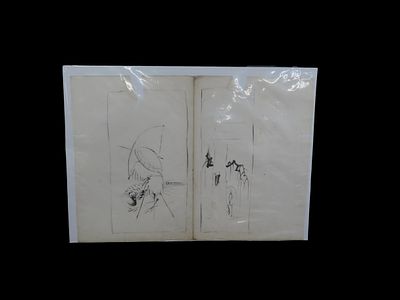 Original Japanese Art Work From The Richard Lane Collection Deaquistioned From The Honolulu 