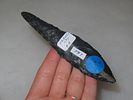 5 1/16" X 1 1/8" Four-Bevel Knife, Dacite, Jackson COA, Found in Harney Co ORImage - 1