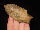 3 3/16" X 1 1/2" Savannah Stemmed Point, Found in FloridaImage - 1