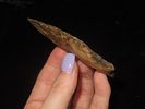 3 3/16" X 1 1/2" Savannah Stemmed Point, Found in FloridaImage - 2