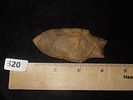 3 3/16" X 1 1/2" Savannah Stemmed Point, Found in FloridaImage - 7