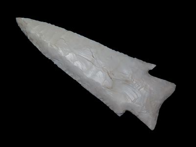 Outstanding 4 5/8" Hardin Barbed, Jersey County Illinois