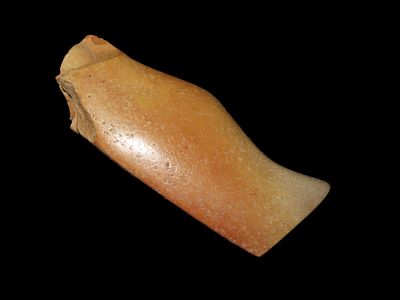 3 1/8" Pipestone Bar Amulet, Motley COA, Ross County Ohio