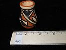 Vintage Acoma Pueblo Southwest Indian Pot, Native American Indian PotteryImage - 3