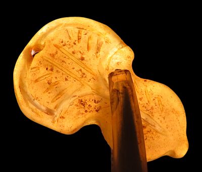 Antique Hongshan Jade Carving Pendant From China