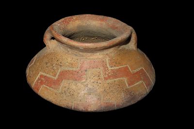 5 3/8" x 2 1/2" Pre-Columbian Capuli Pottery Vessel, from Colombia
