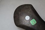 7 18" x 3 7/16" Pre-Columbian Colorful Hardstone Votive(Ceremonial)Hand Axe, Motley COA, from Image - 5